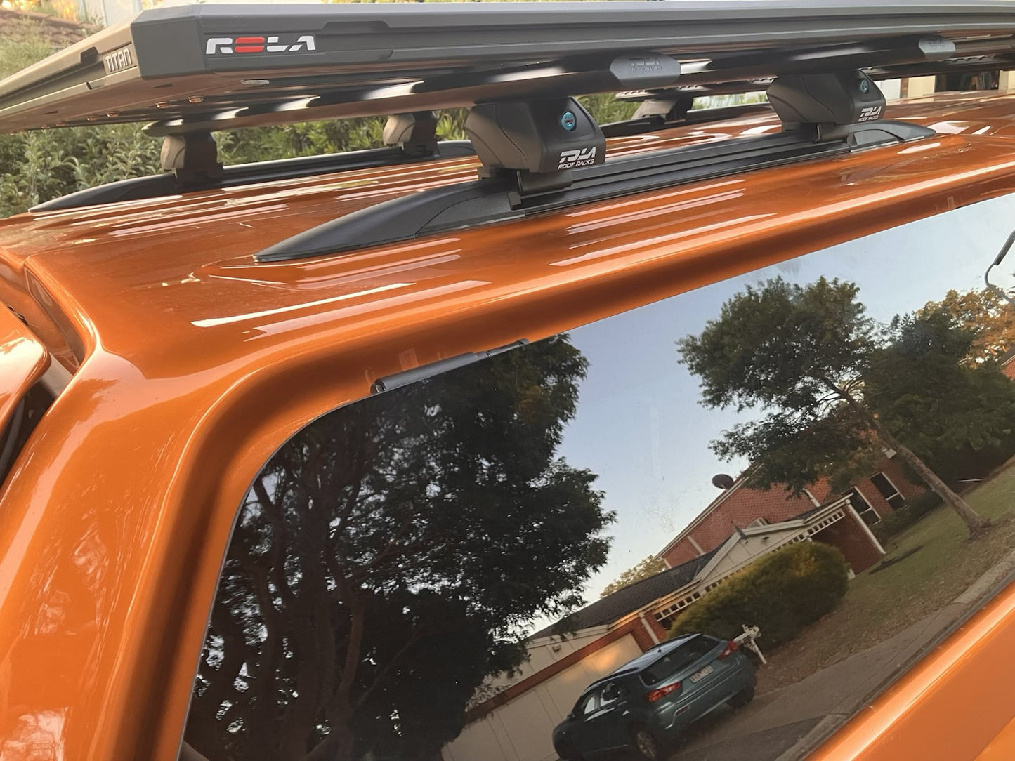 2xBlack Roof racks / Cross bars for Volkswagen Tayron 2025-2026