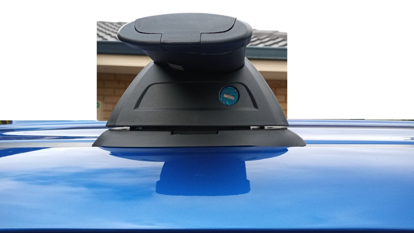 2xSilver Roof racks for Honda Odyssey 2013 - 2024 / Aerodynamic Cross bars