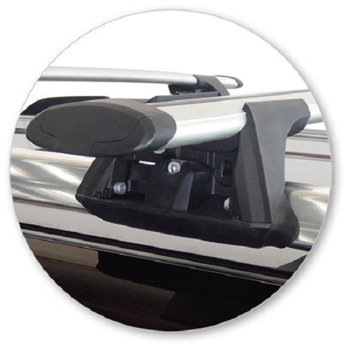 2xBlack Aerodynamic Cross bar / Roof rack for GWM Tank 500 2023-2025