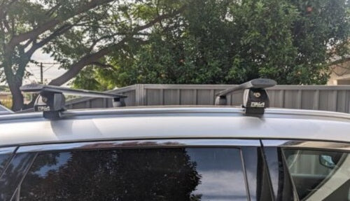 2xSilver Roof racks / Cross bars for Peugeot 4008 2012-2020 Fits side roof rails