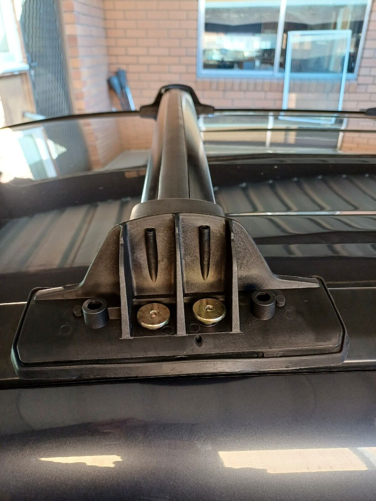 2xBlack Roof racks for Honda CRV 2007 - 2011