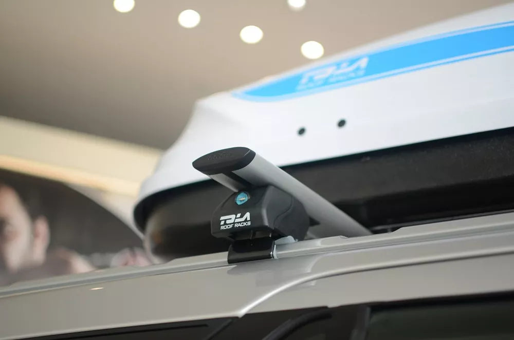 2xBlack Roof racks / Cross bars for Volvo EX40 2024 - 2026