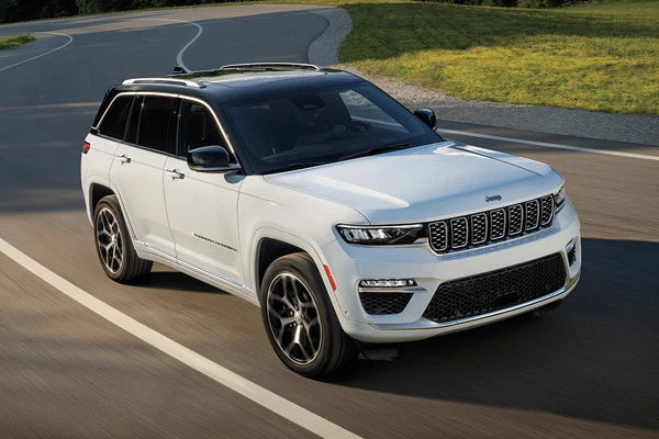 2xSilver Roof racks for Jeep Grand Cherokee May 2022 - 2025 / Aerodynamic Cross bars