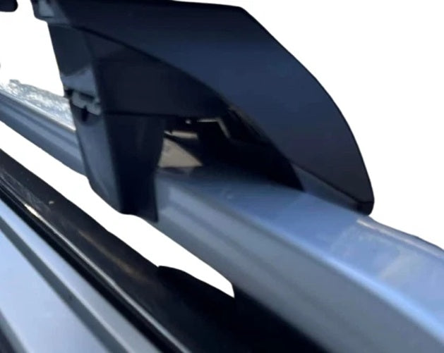 2xSilver 165CM CROSS BARS ROOF RACKS For Jac Hunter 2026-2027 Rear Cargo Tub