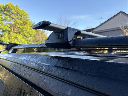 2xSilver Roof racks for Deepal E07 2025 - 2027 Aerodynamic Cross Bars