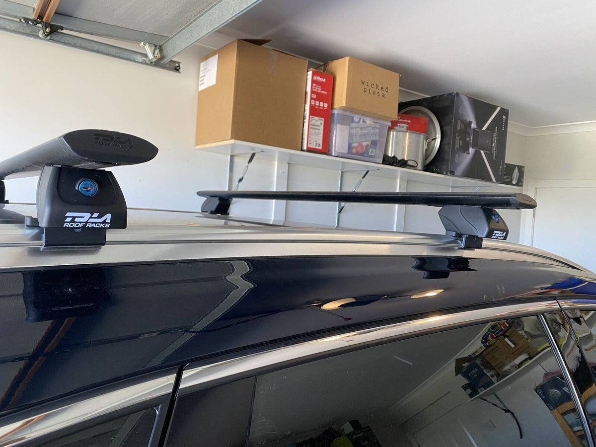 2xBLACK Roof rack / cross bar for Toyota All New Rav4 March 2026 - 2027