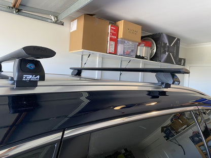 2xBLACK Roof rack / cross bar for Toyota All New Rav4 March 2026 - 2027