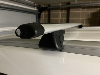 2xSilver ROOF RACKS / CROSS BARS For Haval Jolion 2021-2025