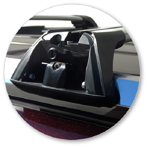 2x Roof racks for MG GS 2016-2019 AERODYNAMIC Cross bars