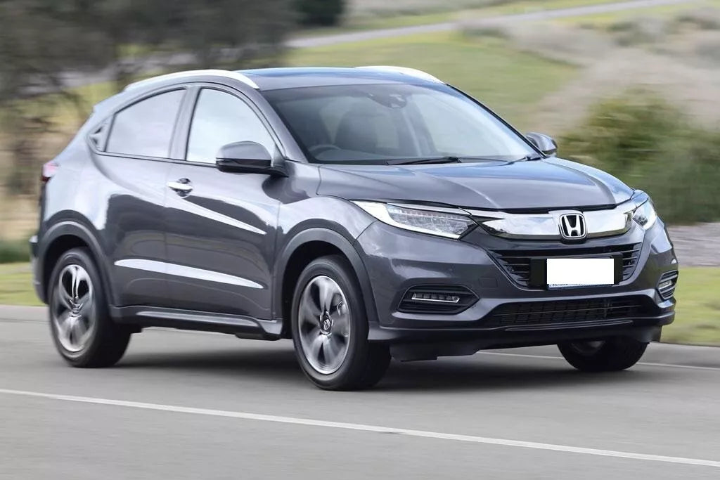 2xBlack Roof racks for Honda Hrv 2015 - 2021 Fits side rails / Aerodynamic Cross bars