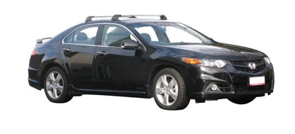 2xBLACK Roof racks for Honda Accord Euro June 2008-2015 / Aerodynamic Cross bars