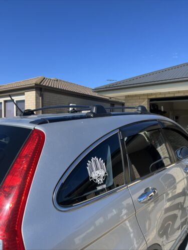 2xBlack Roof racks for Honda CRV 2007 - 2011