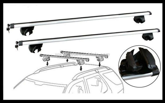 2xSilver Roof racks / Cross bars for Deepal E07 2025 - 2027
