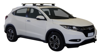2xSilver Roof racks for Honda Hrv 2015 - 2021 Fits side rails / Aerodynamic Cross bars
