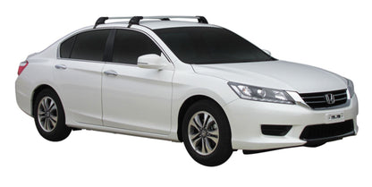 2xBLACK Roof racks for Honda Accord 2013-2018 / Aerodynamic Cross bars