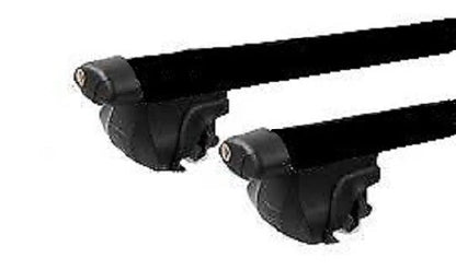 2xBlack Aerodynamic Roof racks / Cross bars for Toyota BZ4X TOURING June 2026 - 2027