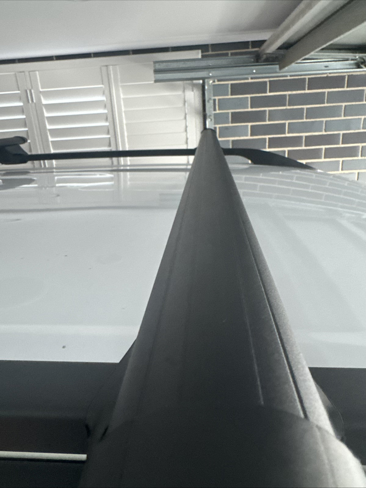 2xBlack Roof racks / cross bars for Denza B5 2026 - 2027 Fits raised rails
