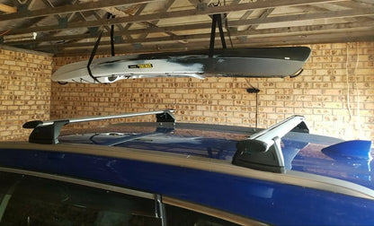 2xSilver Roof racks for Honda Hrv 2015 - 2021 Fits side rails / Aerodynamic Cross bars