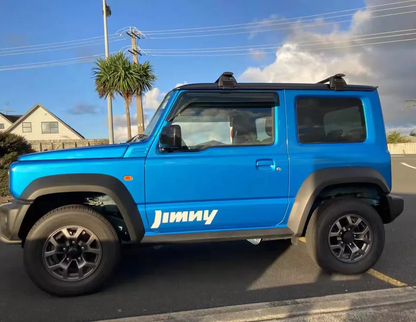 2xSilver Roof Racks for Suzuki Jimny 2019-2024 / AERODYNAMIC Cross Bars