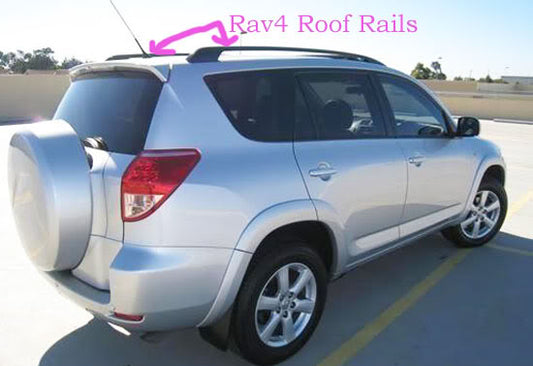 2x NEW Roof Rails racks for Toyota Rav4 2006 - 2012