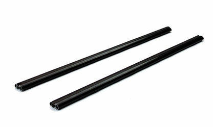 2xBLACK Cross Bars / Roof Racks for Audi Q3 2012-2018 NEW