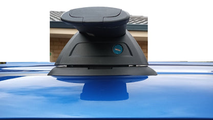 2xSilver Roof racks for Peugeot 307 Hatch 2002-2007 / Aerodynamic Cross bars