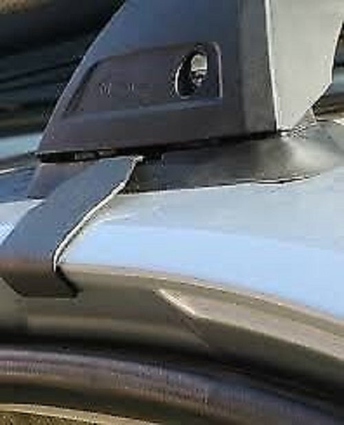 2xBLACK Cross bars / Roof racks for Audi Q2 2016-2023