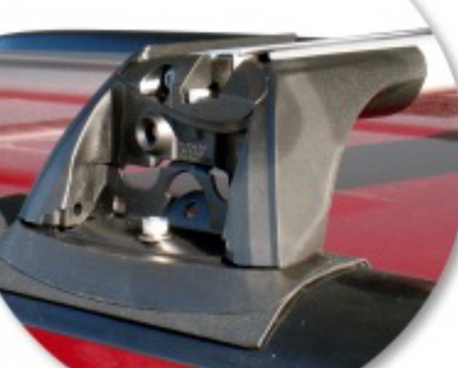 2xSilver Aerodynamic Roof racks for Honda CRV 2002 - 2006