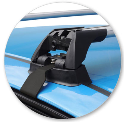 2xBLACK Roof racks for Honda Jazz Aug 2014 - 2020 / Aerodynamic Cross bars