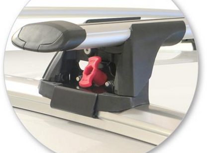 2xSilver Roof racks for Peugeot 3008 2017-2023 / Aerodynamic Cross bars