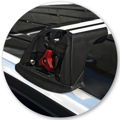 2xSilver Roof racks for Jeep Compass 2011 -2016 / Aerodynamic Cross bars