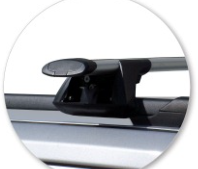 2xSilver Roof racks for Jeep Patriot 2006 - 2020 / Aerodynamic Cross bars