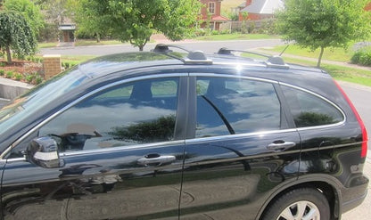 2xBlack Roof racks for Honda CRV 2007 - 2011