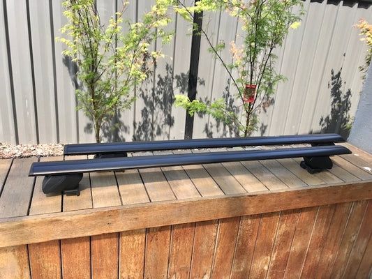 2xBlack Roof racks / Cross bars for MG QS 2025 - 2026