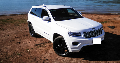 2xSilver Roof racks for Jeep Grand Cherokee SRT / JET / BLACKHAWK 2012 - 2021 / Aerodynamic Cross bars