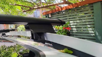 2xBlack Roof racks for Jeep Grand Cherokee 1999 - 2010 / Cross bars