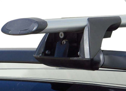 2xSilver Roof racks / cross bars for JAC Hunter X 2026 - 2027 Fits raised rails