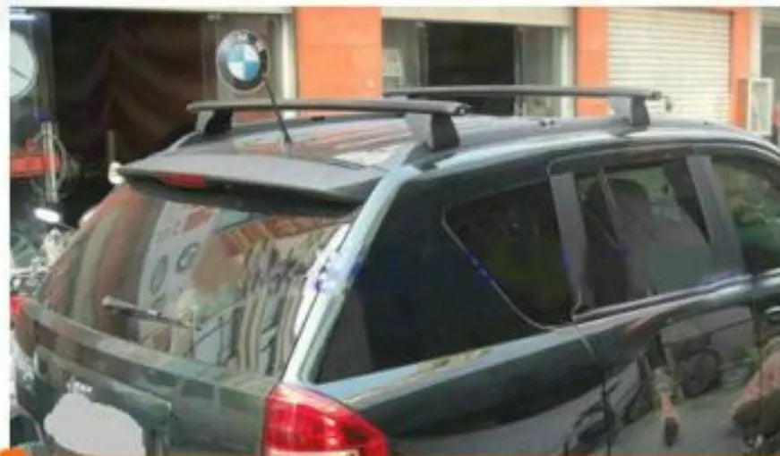 2xBlack Roof racks for Jeep Compass 2007 - 2010 / Cross bars