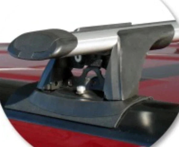 2xBlack Aerodynamic Roof racks for Honda CRV 2002 - 2006