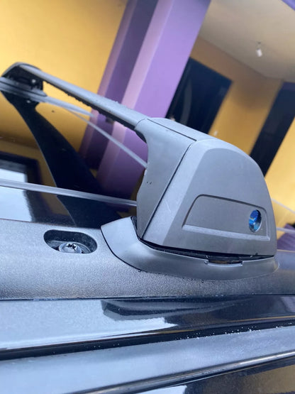 2xSilver Roof racks for Jeep Grand Cherokee SRT / JET / BLACKHAWK 2012 - 2021 / Aerodynamic Cross bars