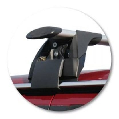 2xSilver Roof racks for Jeep Gladiator 2020 - 2025 / Aerodynamic Cross bars