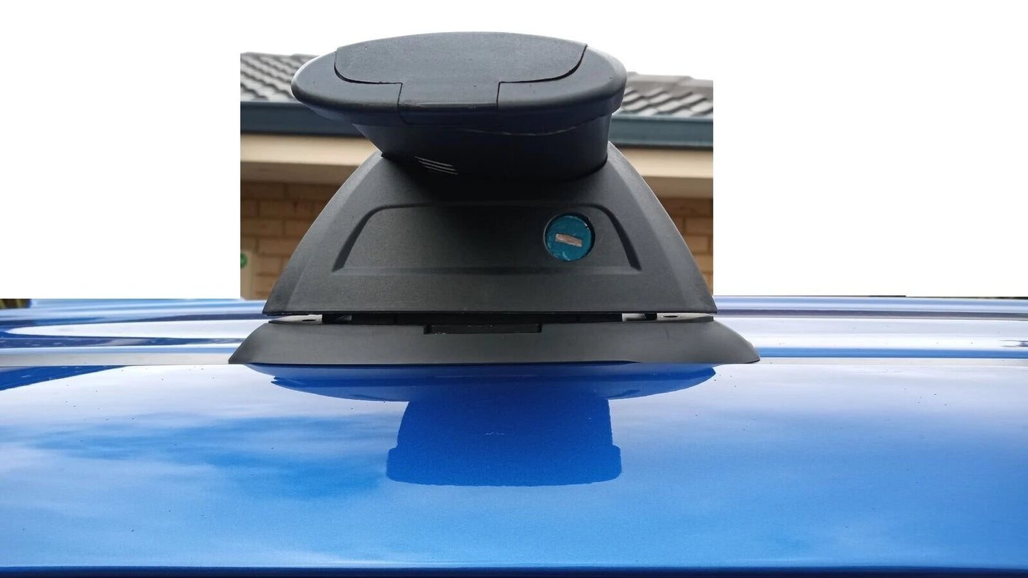 2xSilver Roof racks / Cross bars for Peugeot 4008 2012-2020 Fits Nake roof