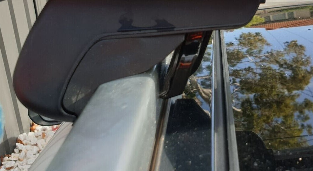 2xBLACK ROOF RACKS / CROSS BARS For Haval Jolion 2021-2025