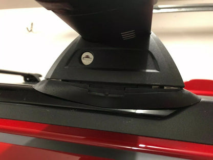 2xSilver Roof racks for Jeep Grand Cherokee 2012 - 2021 / Aerodynamic Cross bars