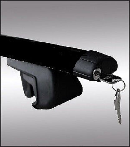 2xBlack Roof racks / Cross bars for MG QS 2025-2026