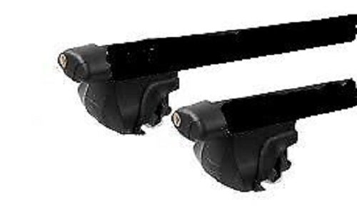 2xBLACK Roof Racks for Volvo V70 Wagon 2001 - 2018 Cross Bars