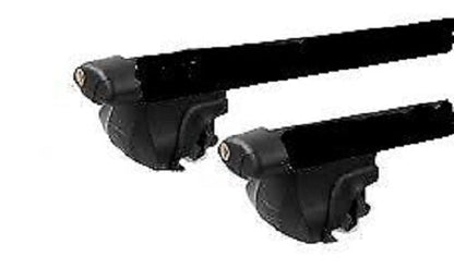 2xBLACK ROOF RACKS / CROSS BARS For  BMW 5 SERIES WAGON 1997-2003