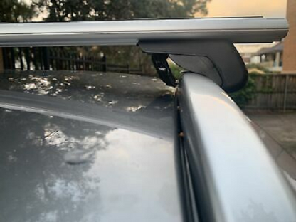 2xSilver Roof racks / Cross bars for MG QS 2025-2026