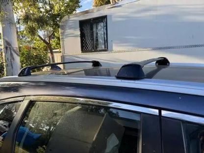 2xBlack Roof racks for Honda CRV 2012 -June 2017 / Fits side roof rails