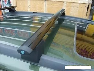 2xBlack Roof racks for Jeep Compass 2007 - 2010 / Cross bars